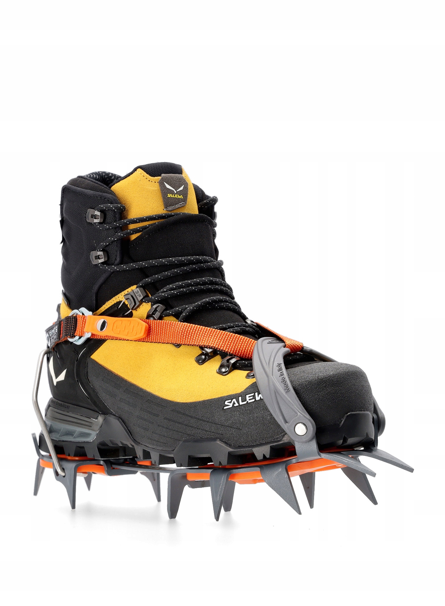 Raki półautomatyczne Climbing Technology Nuptse Evo Semi-automatic - gray Rozmiar zakresowy 36-47