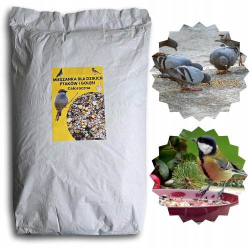 Levně Krmivo Zrno Krmivo Pro Holuby Ptáky Univerzální Celoroční 25 kg krmítka