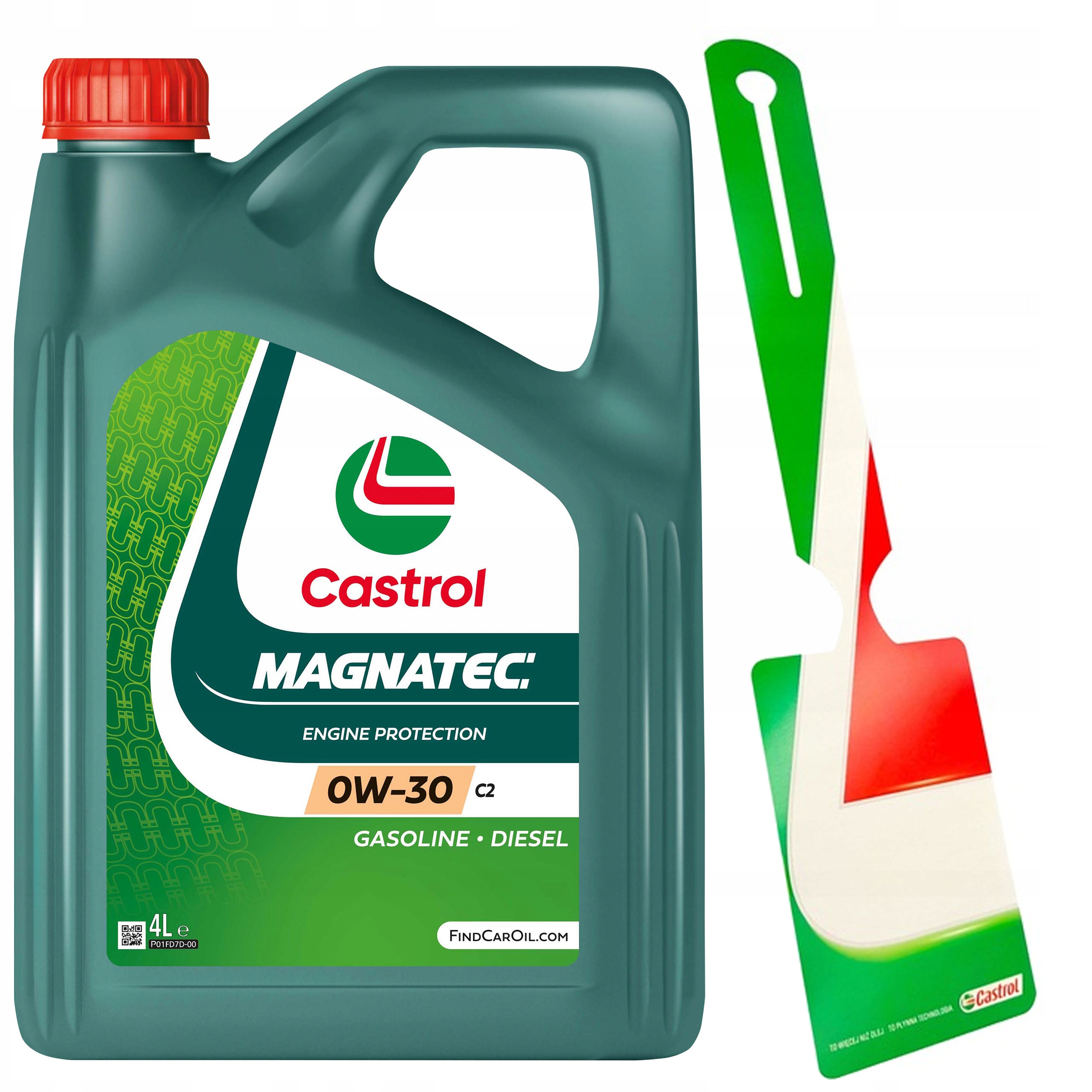 Olej Castrol Magnatec 0W-30 C2 4L přívěsek