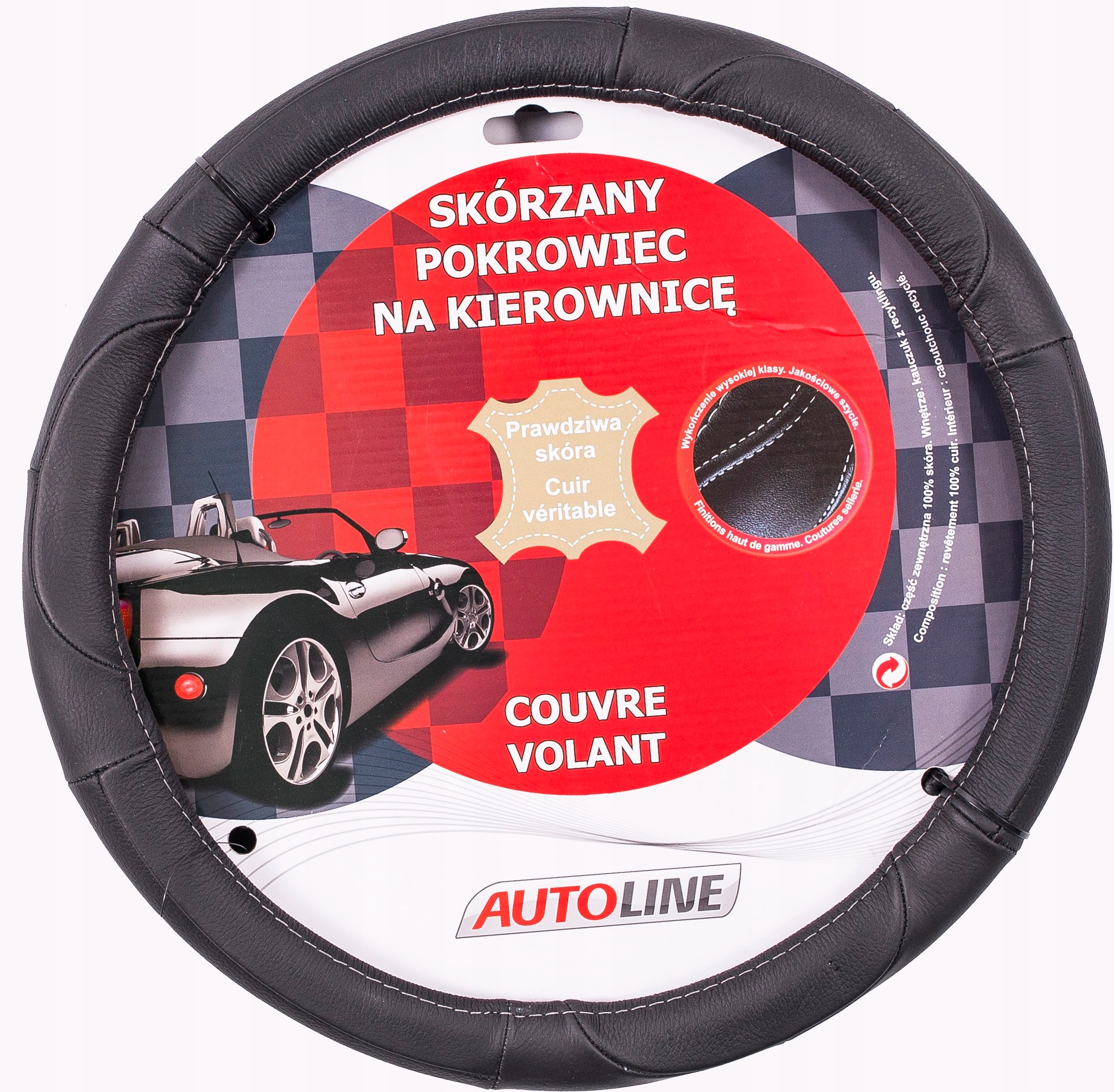 

Pokrowiec na kierownicę Auto Line 36,5-38Ø