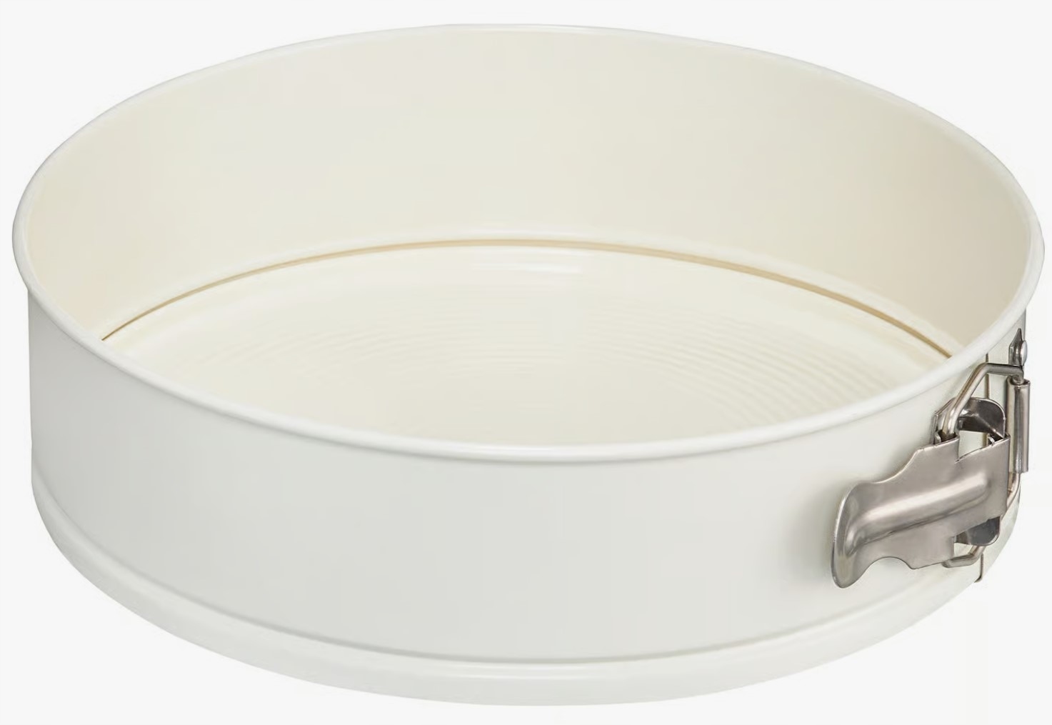 AMBITION TORTOWNICA DO PIECZENIA CIASTA POWŁOKA NIEPRZYWIERAJĄCA CREMA 24CM Kod producenta OKRĄGŁA FORMA NA CIASTO PLACEK KARBOWANE DNO