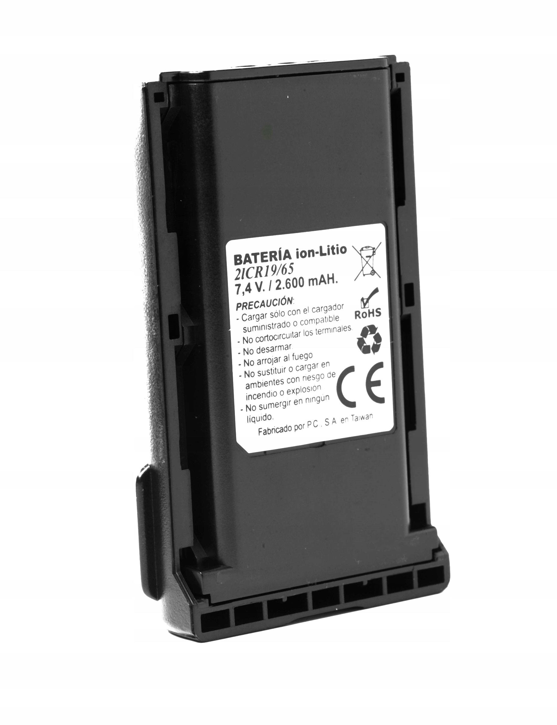 Duża bateria 2600mAh do PRESIDENT RANDY II STABO 9006 Jopix CB413 PNI HP72