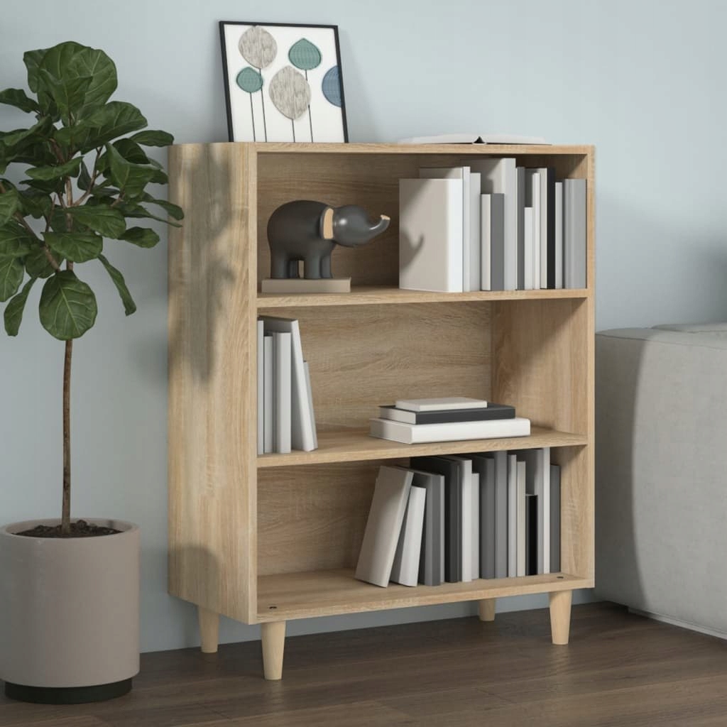 Skriňa, dub sonoma, 69,5x32,5x90 cm, materiál na báze dreva