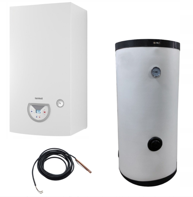 Termet Pakiet Kocioł Silver Pro 1F 25KW Zasobnik Whr 120 L