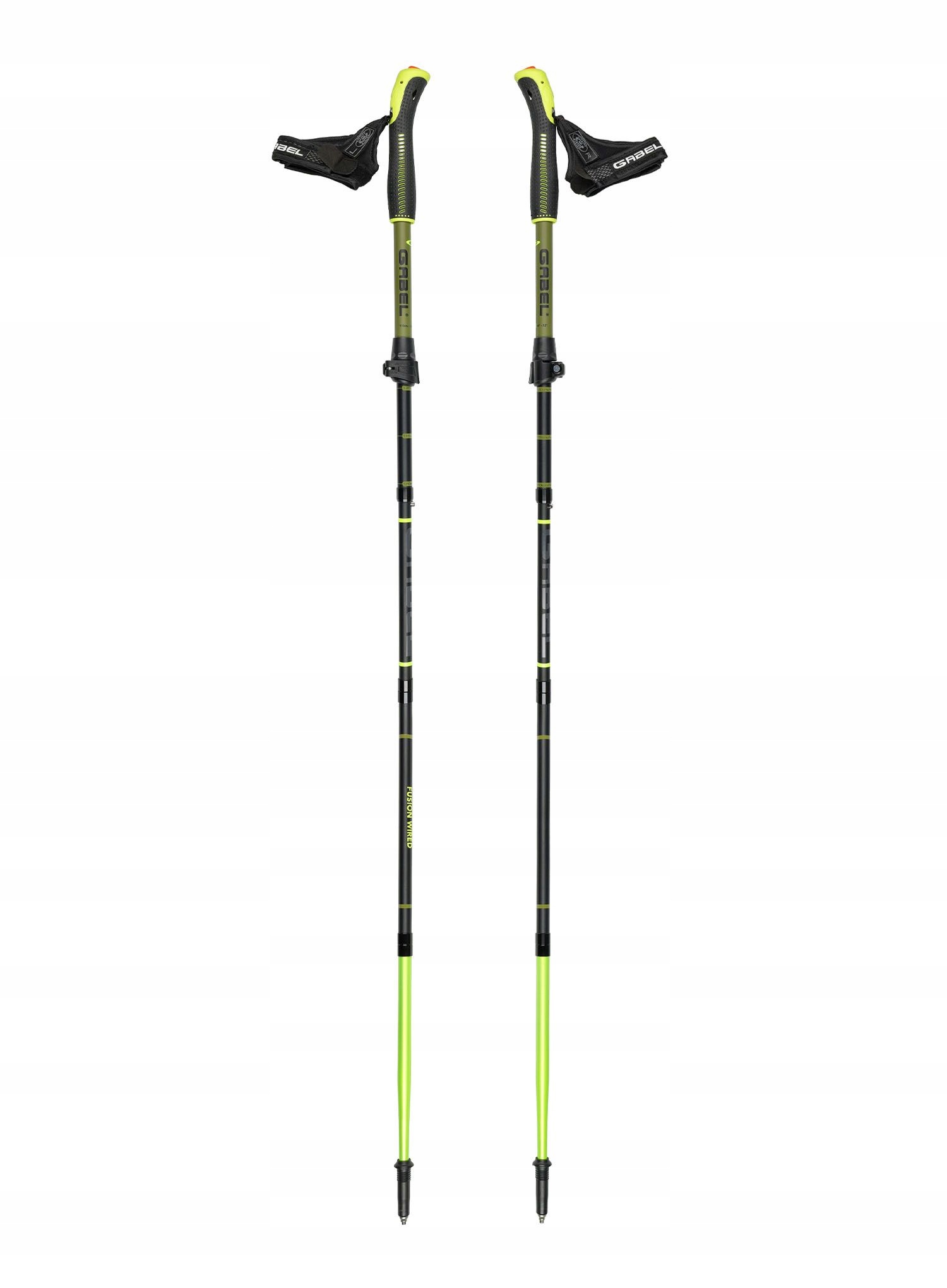 Kije trekkingowe Gabel Fusion Wired 110-130