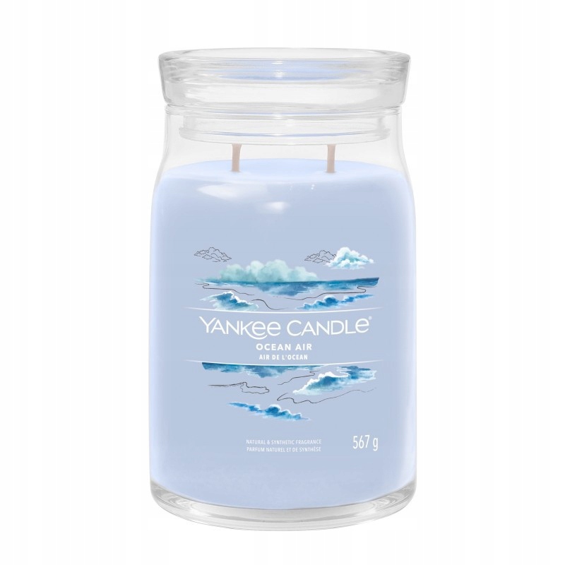 Vonná svíčka sójová Ocean Air Yankee Candle 1 ks