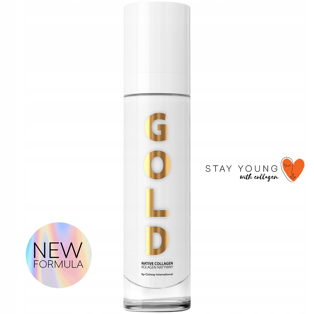 Nativní kolagen Gold 50 ml pro aknózní pleť Colway