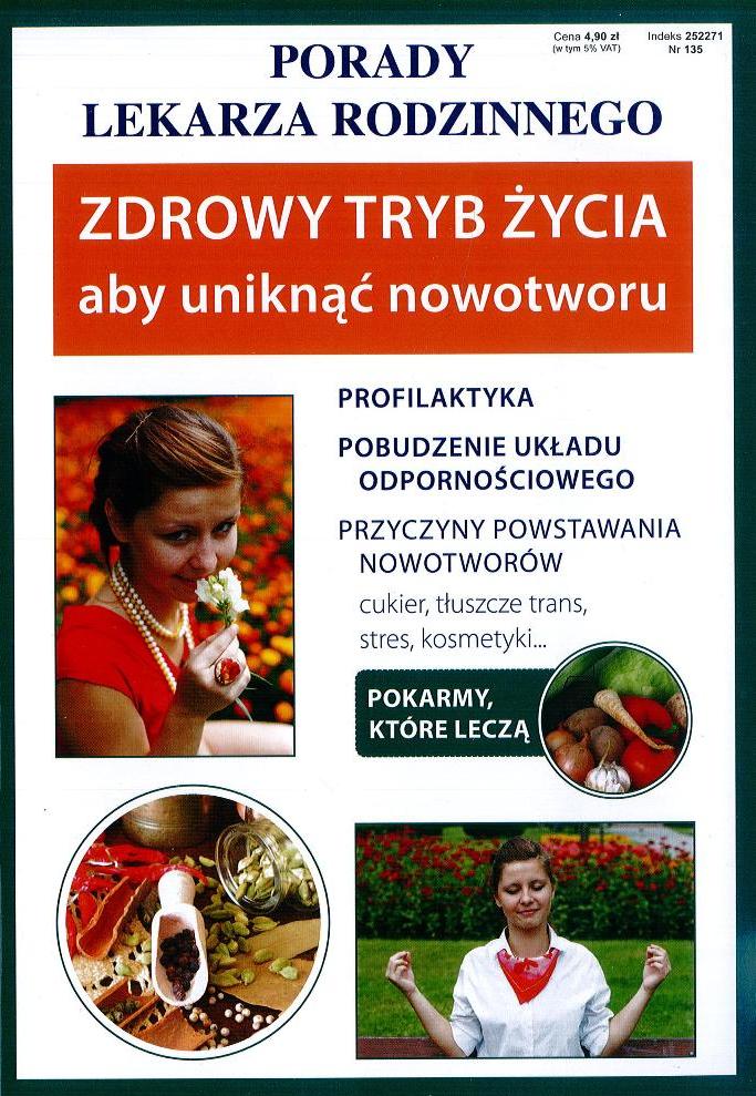 PORADY - ZDROWY TRYB ŻYCIA ABY UNIKNĄĆ NOWOTWORU