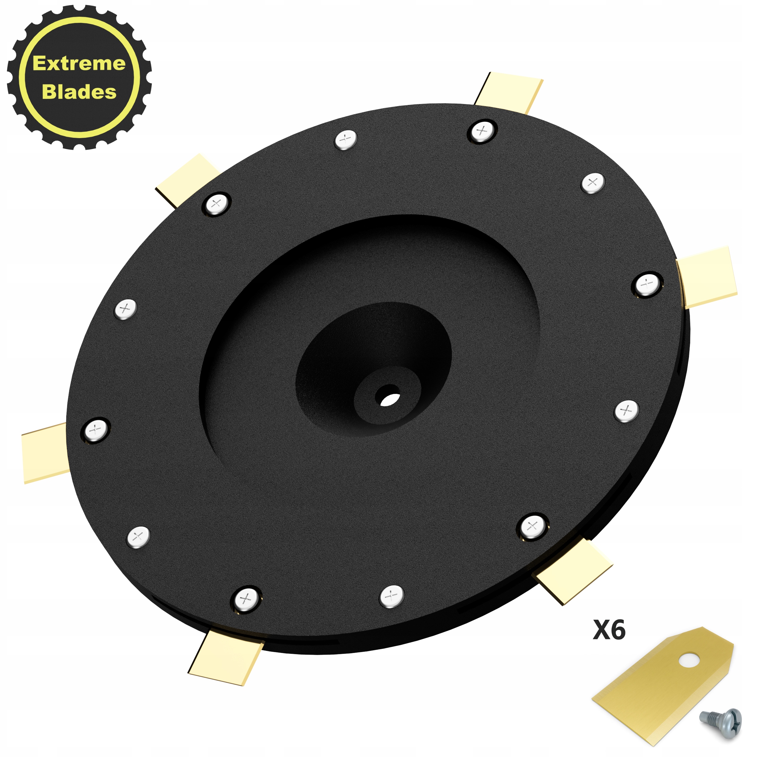 Robomow RK1000 řezací kotouč pro robotickou sekačku – 6 čepelí!