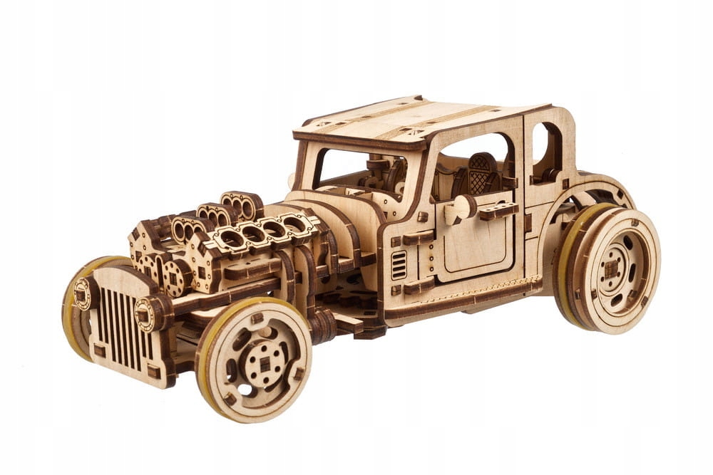 Hot Rod Furious Mouse samochód Ugears model 3D EAN (GTIN) 4820184121652