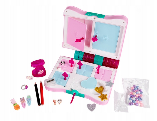 MAGICZNY PAMIĘTNIK Z AKCESORIAMI HASŁO SZYFR + BIŻUTERIA DLA DZIEWCZYNKI EAN (GTIN) 5902444088147