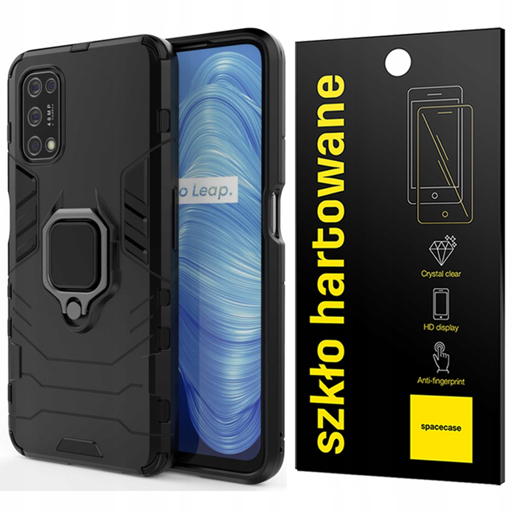 

Etui Case X-ring Do Realme 7 5G Pełne Szkło
