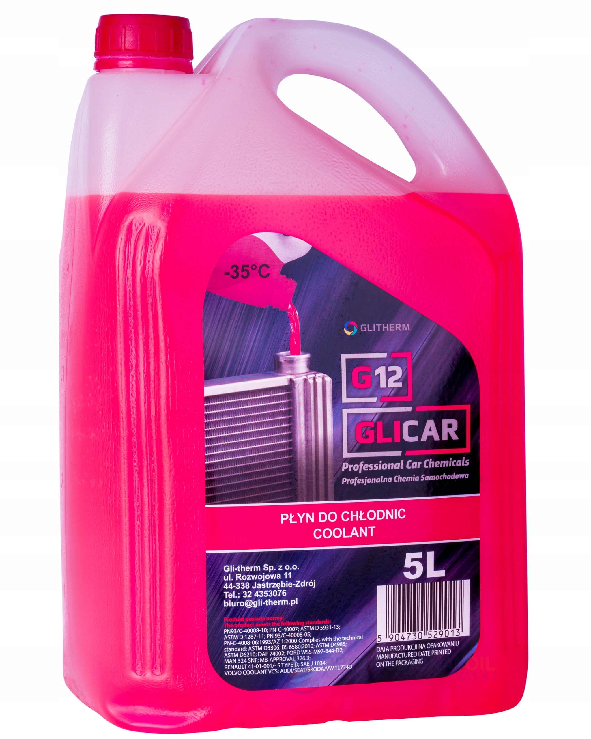 Płyn do chłodnic Glicar 5l