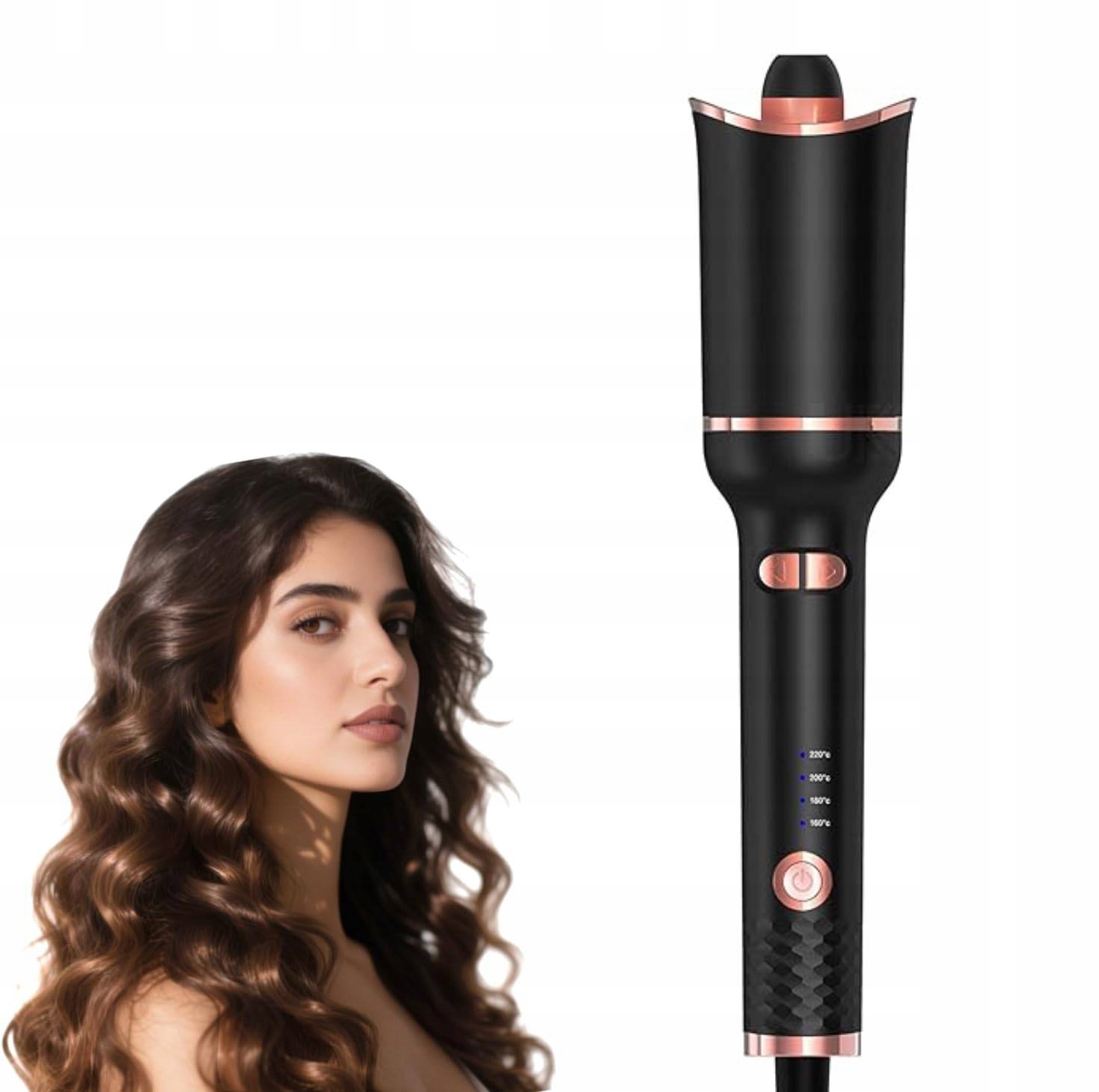 Automatická kulma s časovačem pro styling natáčení vlasů Hřeben točí