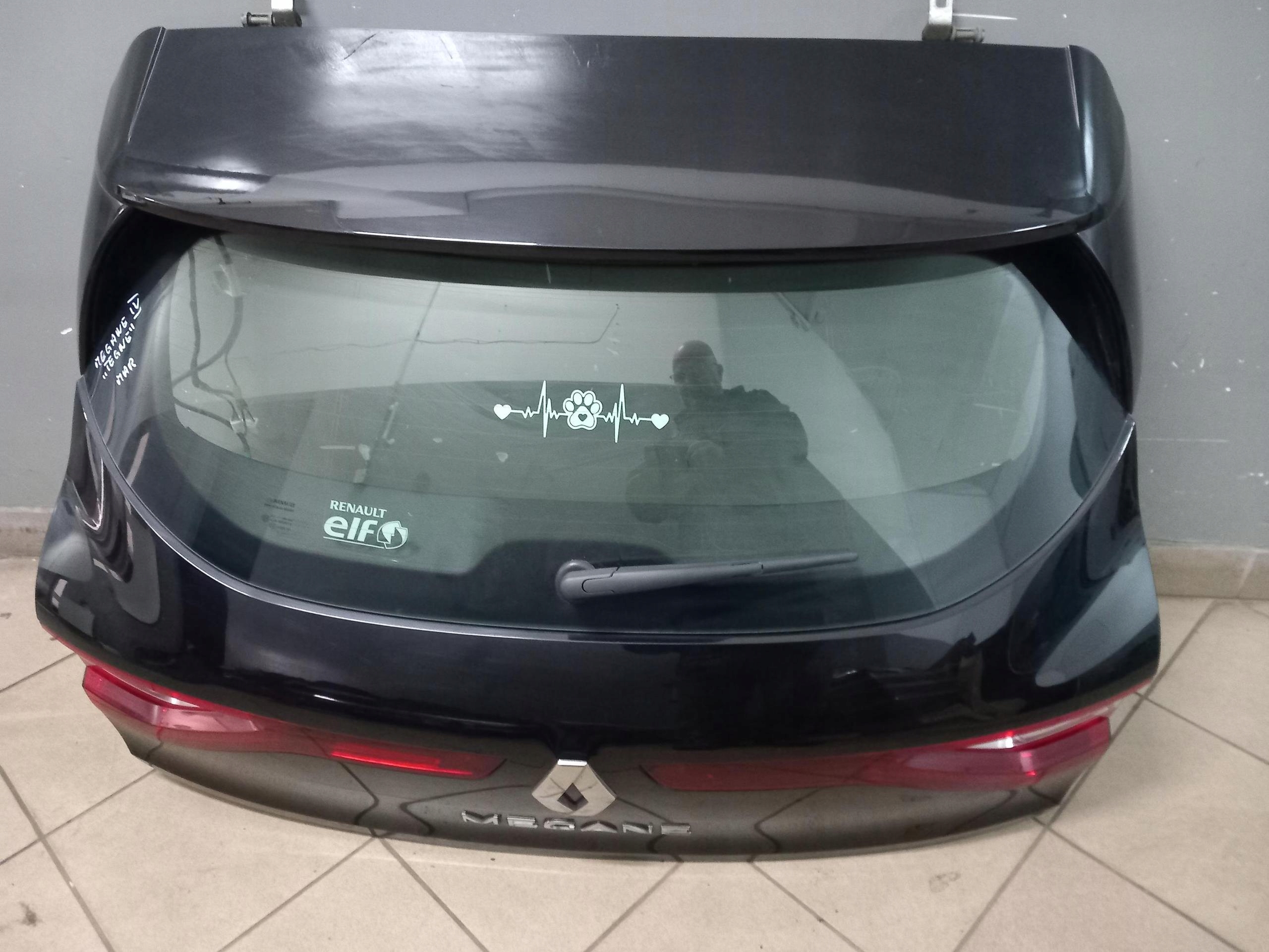 trunk door boot complete RENAULT MEGANE IV HATCHBACK TEGNE 16-24