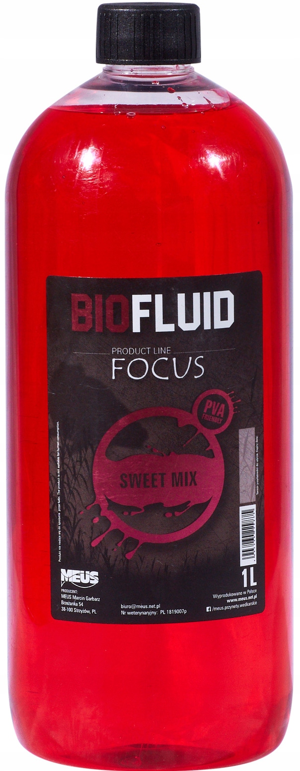 BIO FLUID MEUS FOCUS ATRAKTOR LIQUID 1000ml SWEET