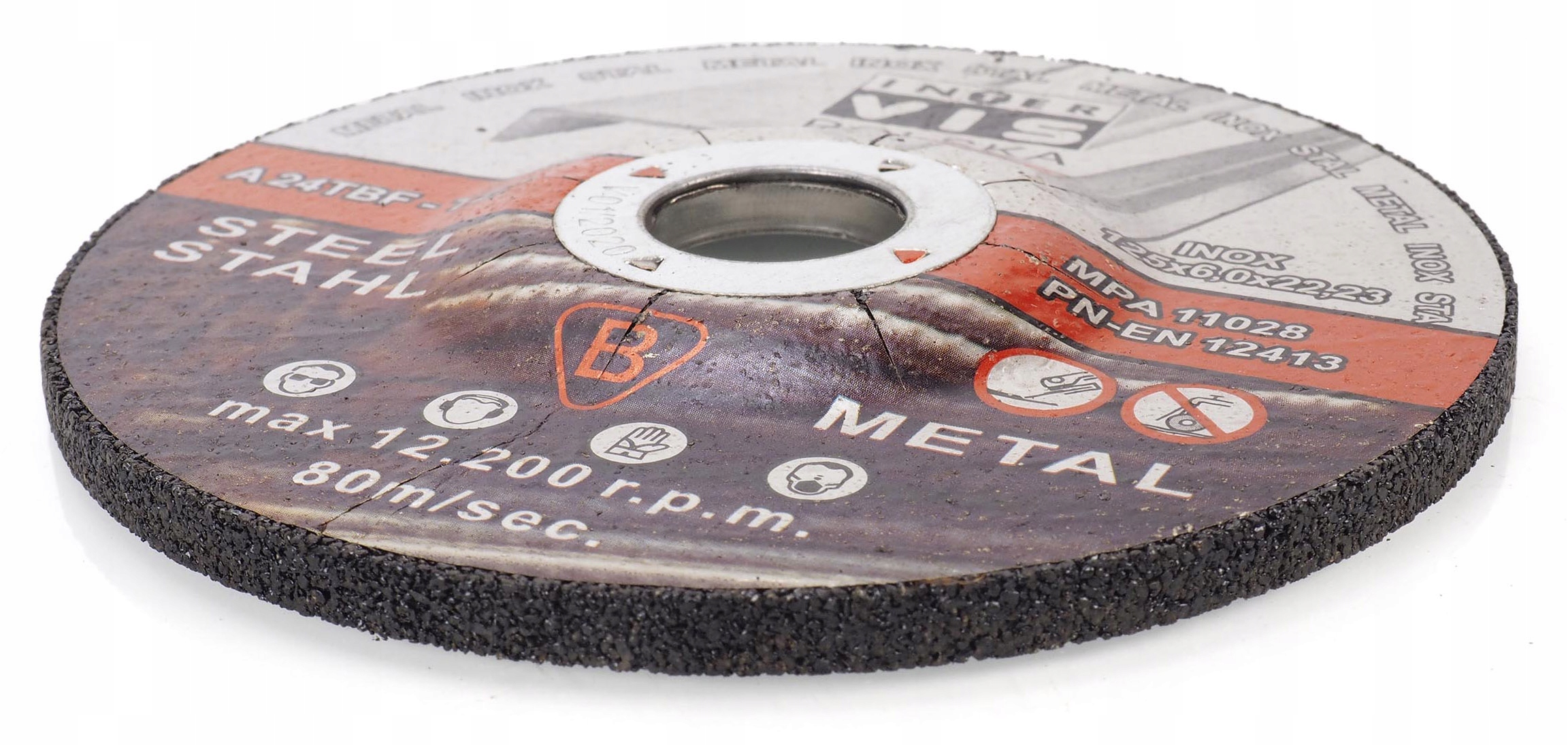 Tarcza do szlifowania metalu 125x6 mm