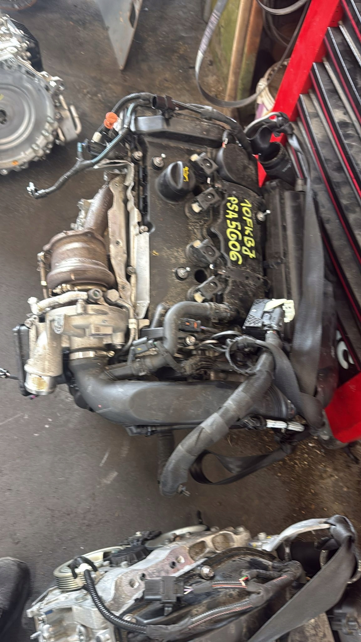 engine complete CITROEN PEUGEOT 10FKBJ PSA5G06 PSA 5G06
