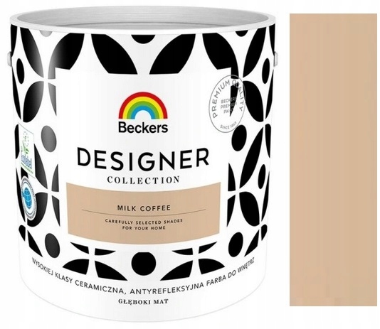 Beckers Designer Collection Farba Ceramiczna Ścienna Milk Cofee 2.5L
