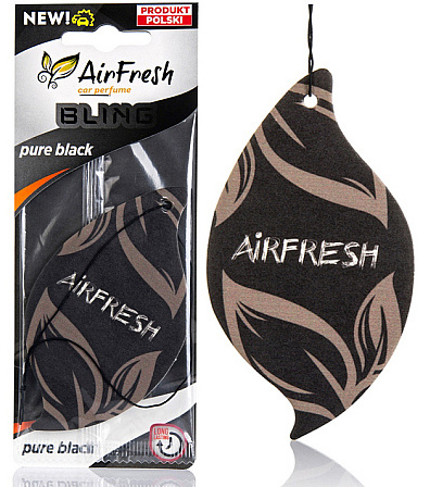 

Zapach samochodowy zawieszka AirFresh Pure Black