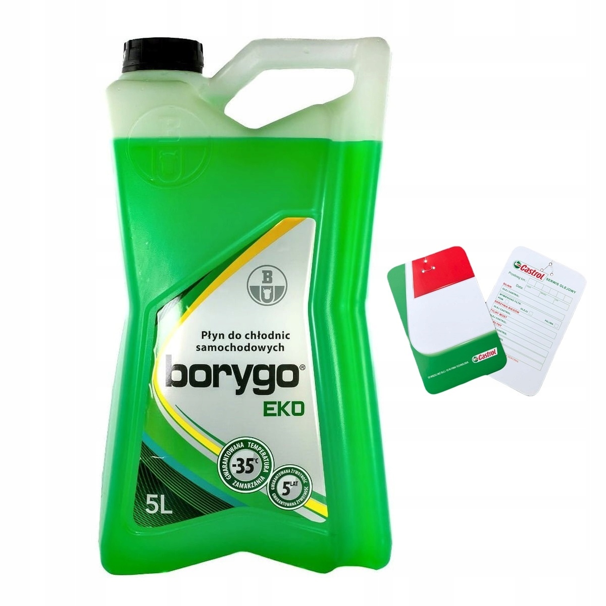 

Borygo Eko Eco Płyn Do Chłodnic Zielony -35°C 5L