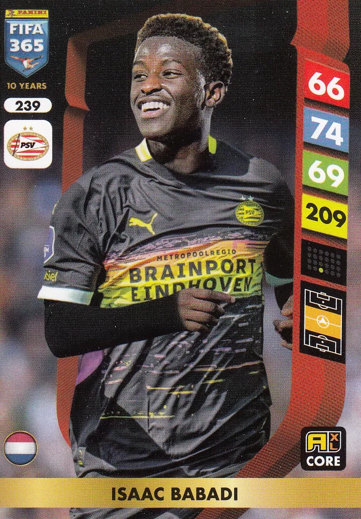 Fifa 365 2025 Core Isaac Babadi 239