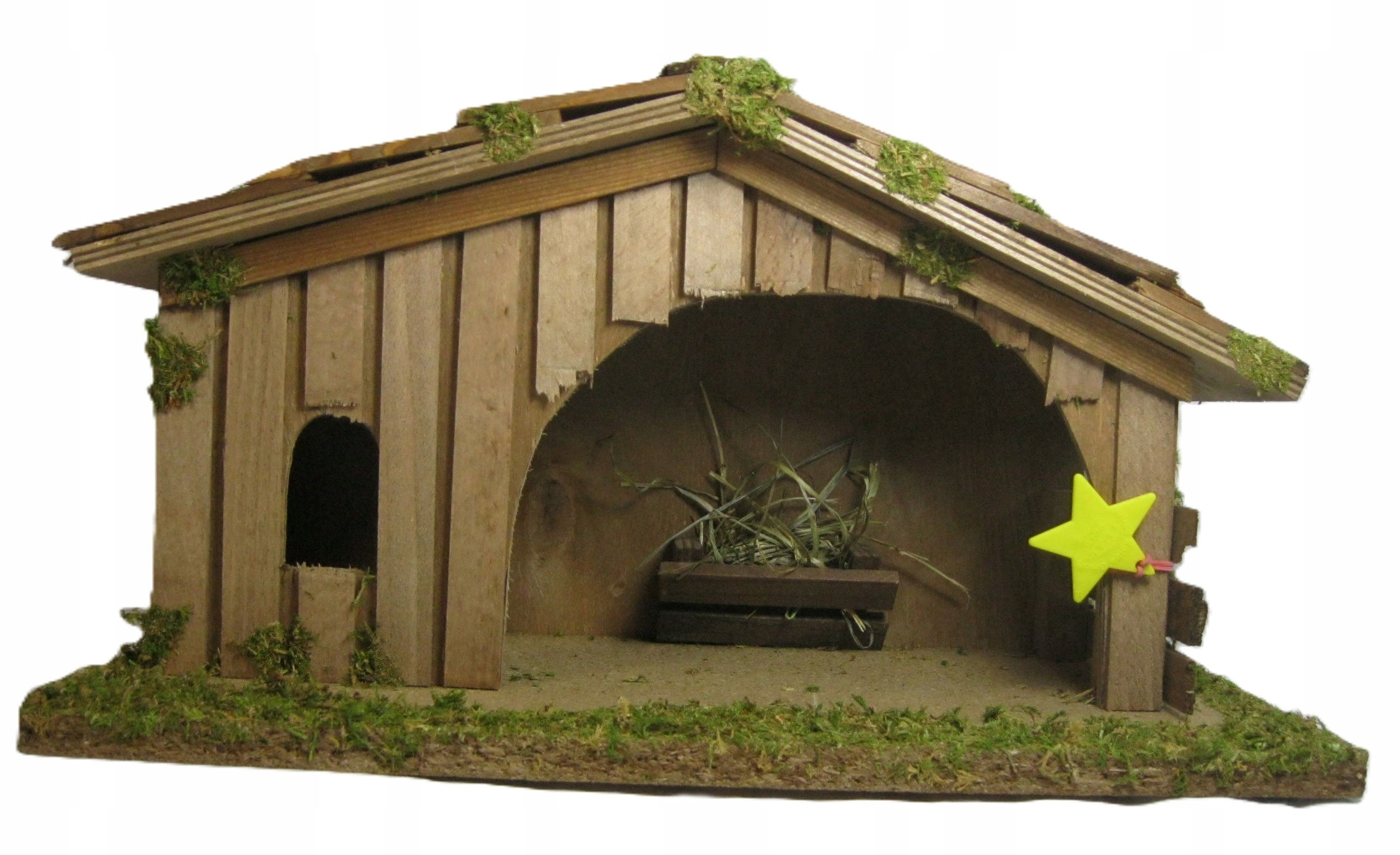 Vianočný Betlehem * Stajňa * 44x20x22cm pre figúrky s výškou 11-12cm