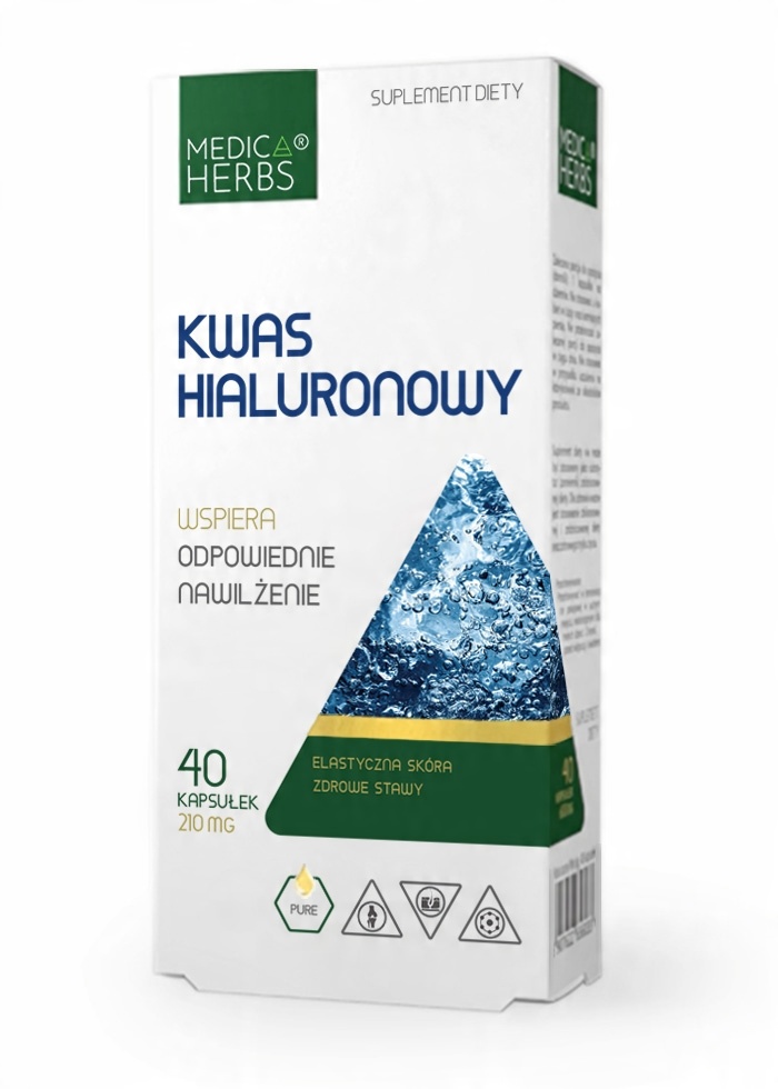 

Medica Herbs Kwas Hialuronowy skóra kolagen uroda
