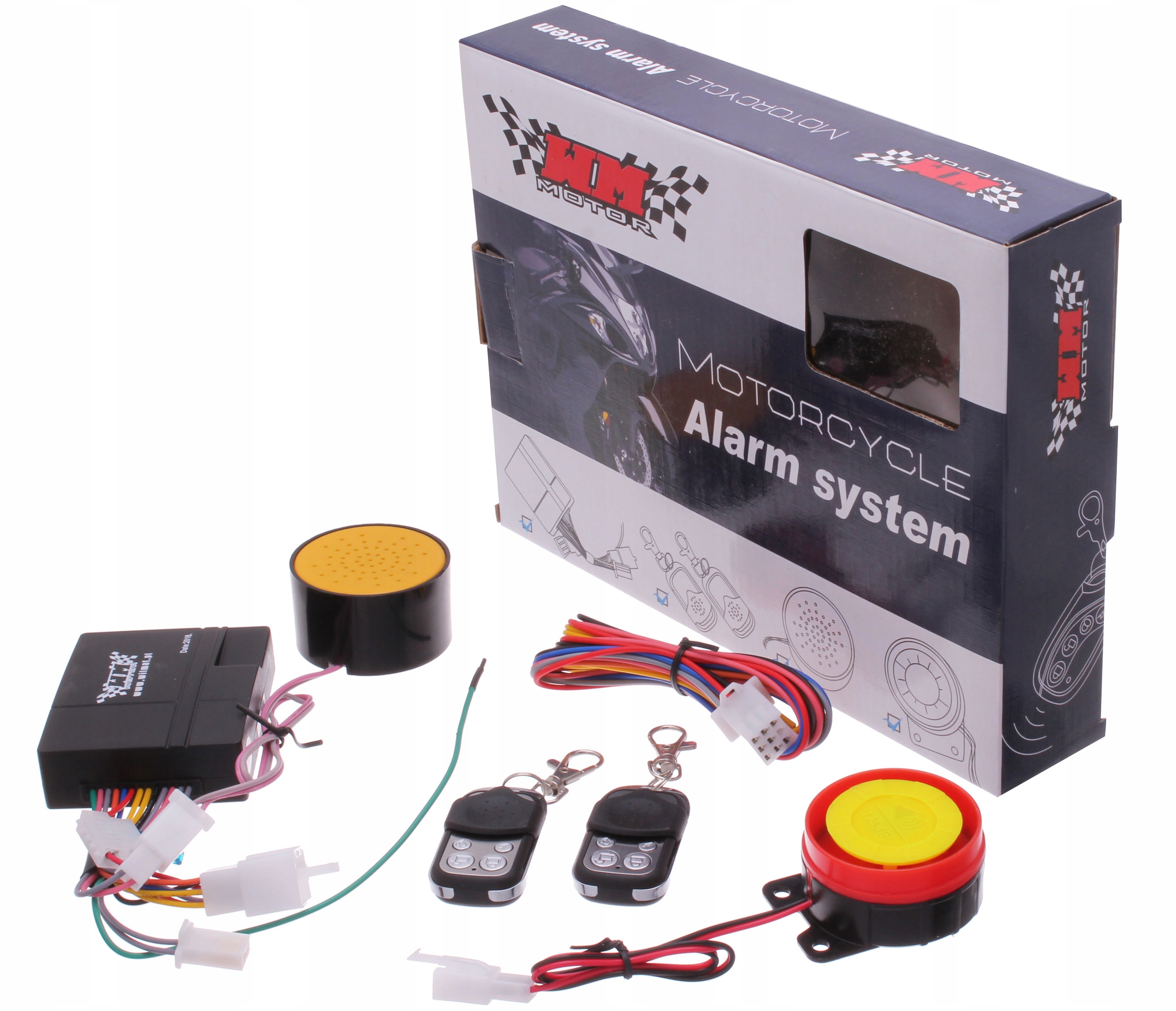 ALARM MOTOCYKLOWY LEKTOR POLSKI SYRENA PILOT 12V Manufacturer catalog number 40208862