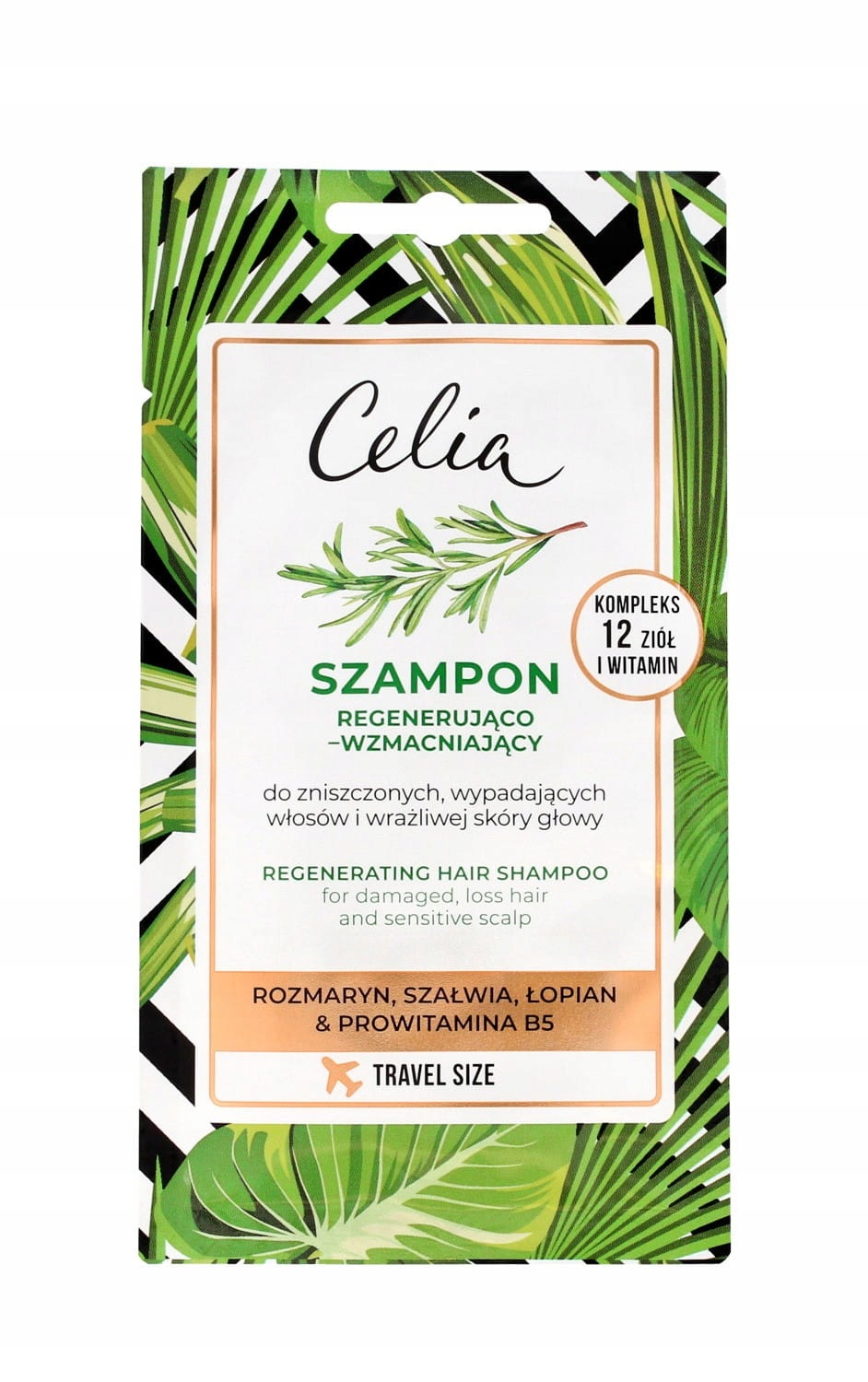 

Celia Szampon do włosów regenerująco wzmacniający
