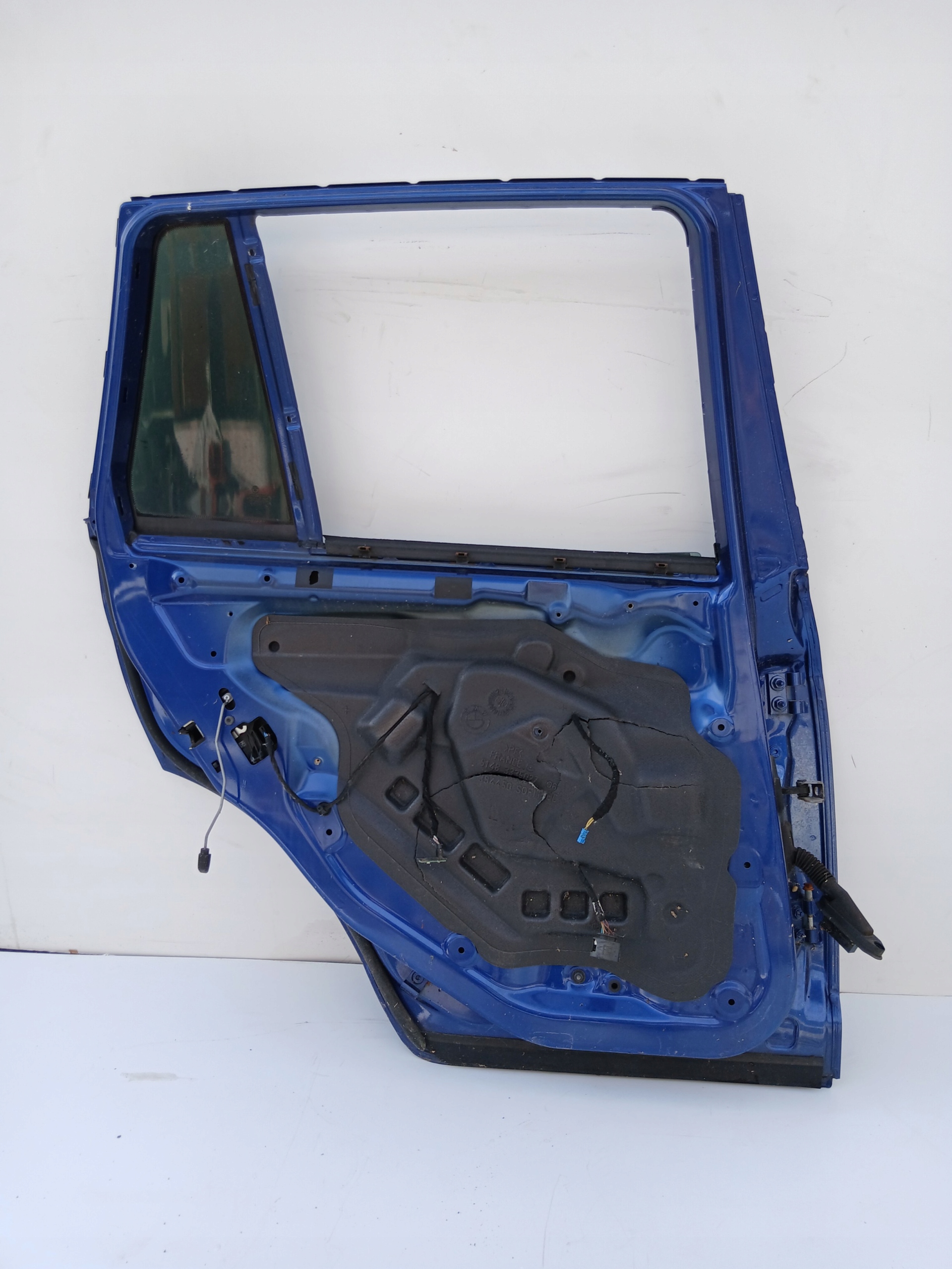 door left rear. BMW X3 E83 MONTEGOBLAU