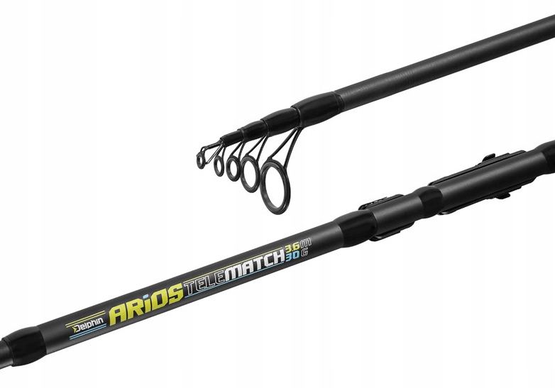Wędka Teleskopowa Match Delphin Arios 390cm 25g
