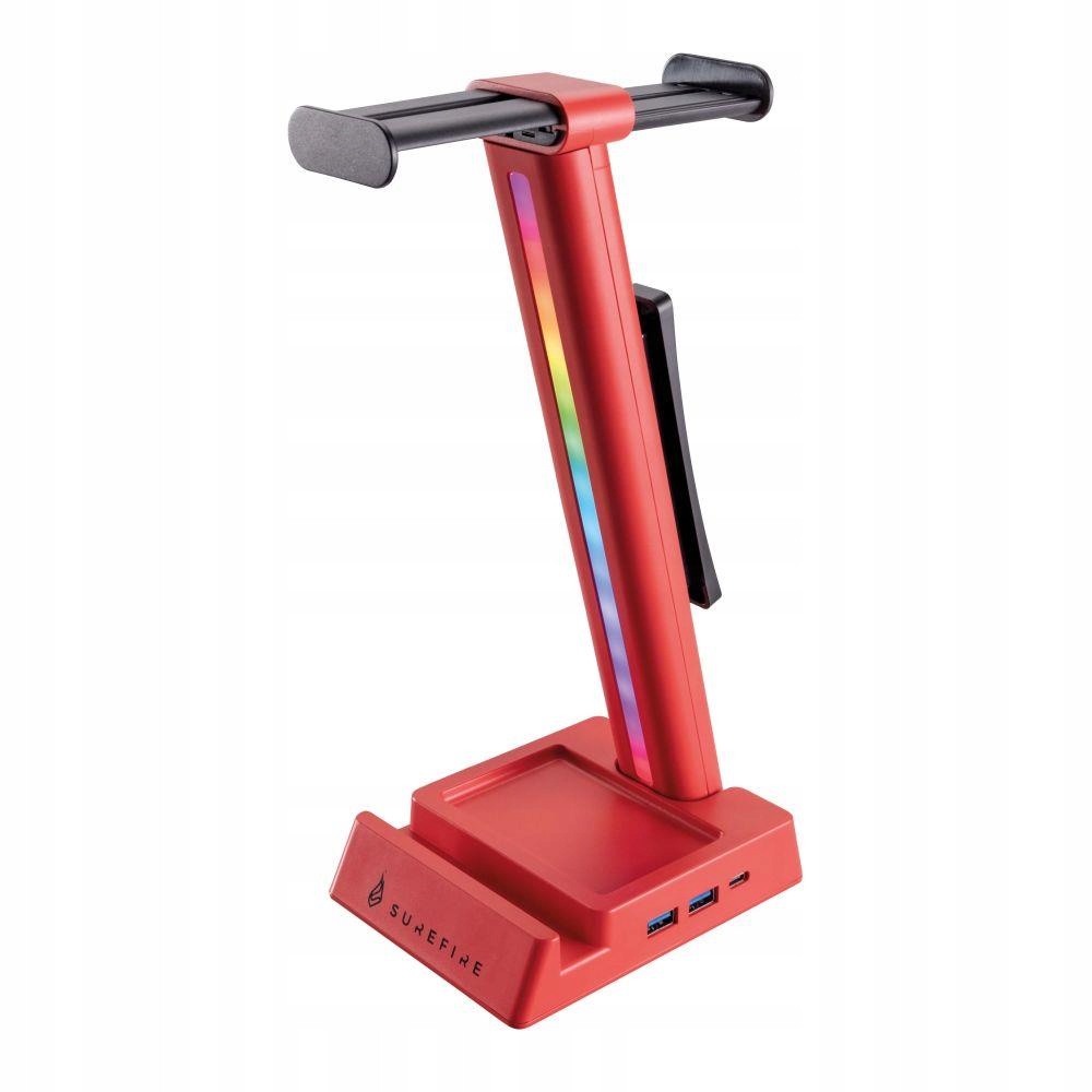 Stojak na słuchawki SureFire Vinson N2 Dual Balance Gaming Rgb Mf 2xUSB 3.0