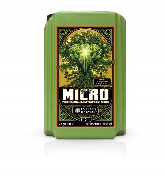 Emerald Harvest 3dílná řada Micro 9,46 l