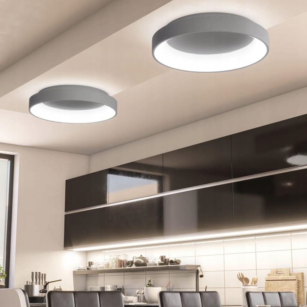 Wofi Led stropná lampa Shay s podsvietením, 34