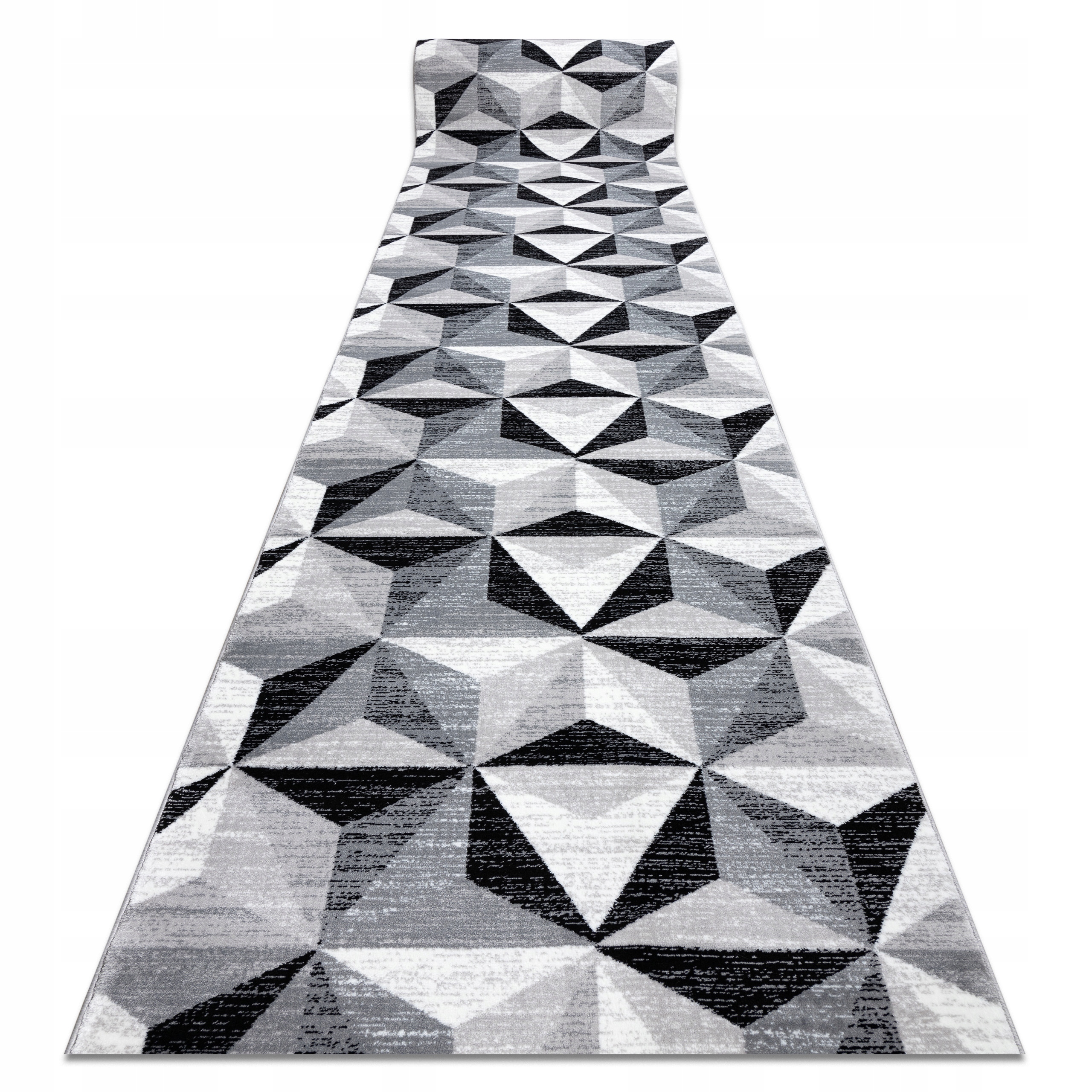 

Chodnik Argent 100cm Trójkąty szary czarny ^*Q3370