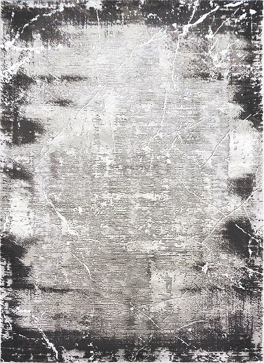 Koberec 240x330 Vintage Do Obývacího Pokoje Šedý Vlněný Efekt