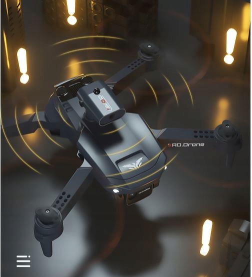 Дрон JJRC H106 4K-предотвращение препятствий-3 батареи Материал металл пластик
