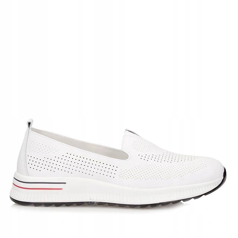 Dámské polobotky Filippo DP7611/26 Wh bílé, zasouvací na platformě