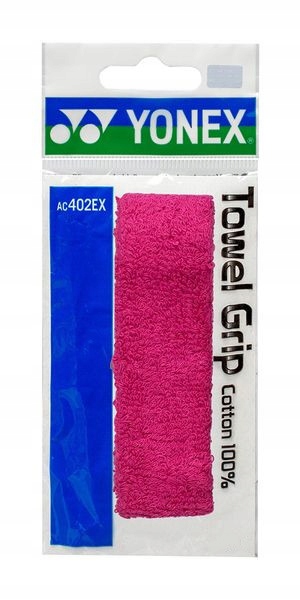 Owijka do badmintona frotte Yonex Towel Grip AC-402 Różowa 1 szt