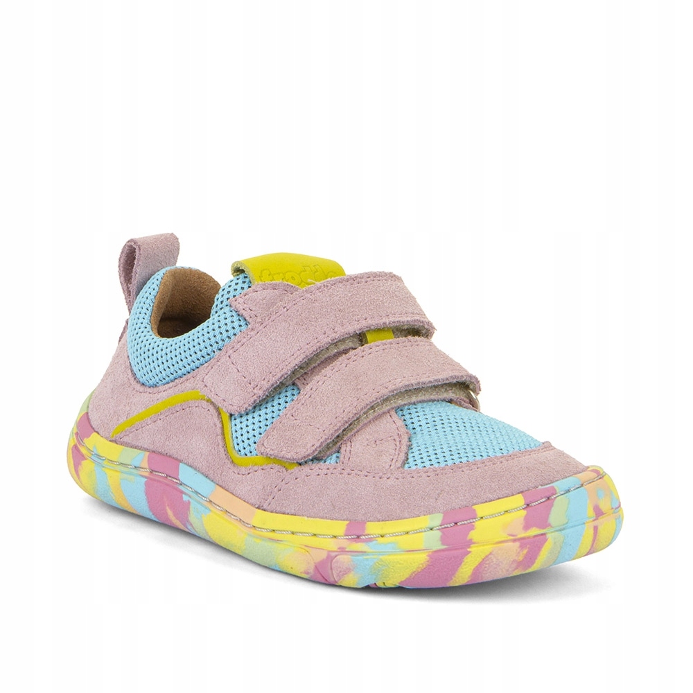 Półbuty Froddo G3130261-2 Multicolor barefoot dziewczęce na rzepy roz.33