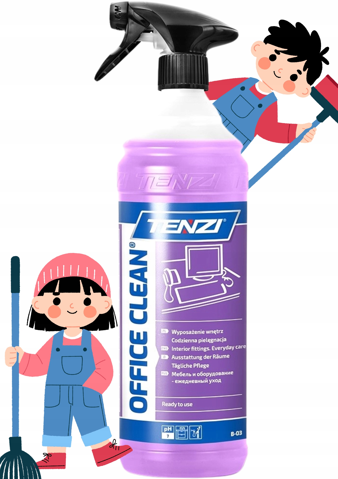 Tenzi Office Clean do mebli, drewna, plastiku