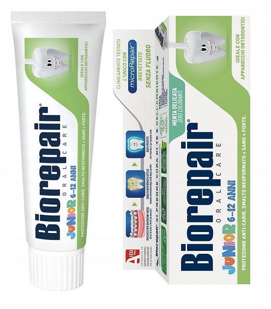 

Biorepair Junior pasta do zębów 7-14 lat miętowa