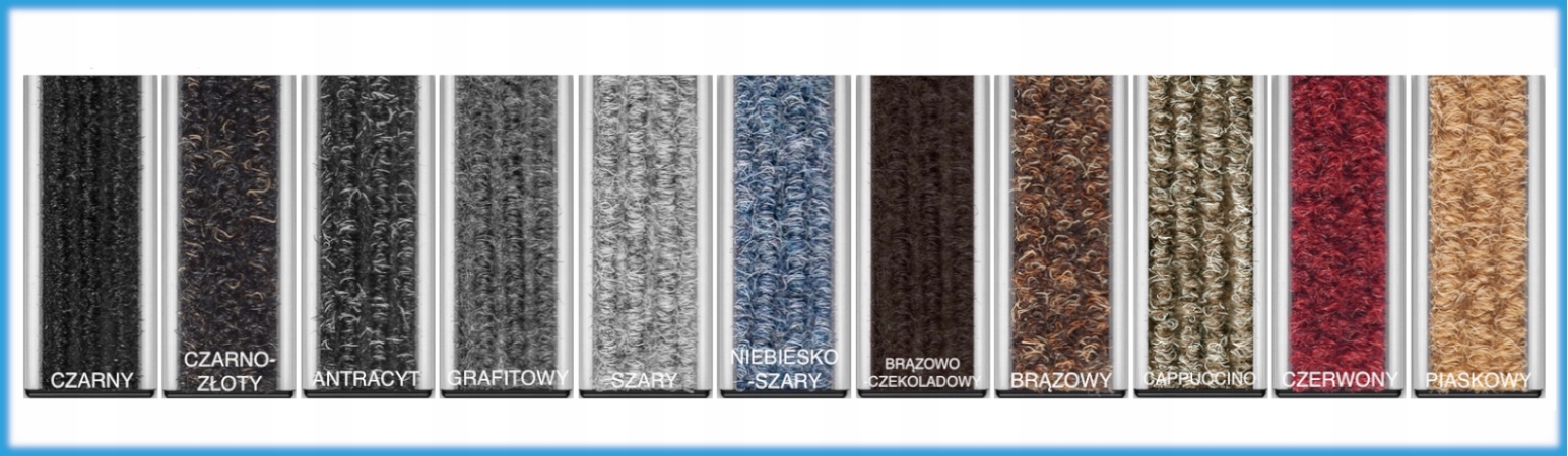 WYCIERACZKA POD DRZWI ZEWNĘTRZNA ALUMINIOWA - *PREMIUM* RYPS 12mm 75x50 EAN (GTIN) 5905326295831