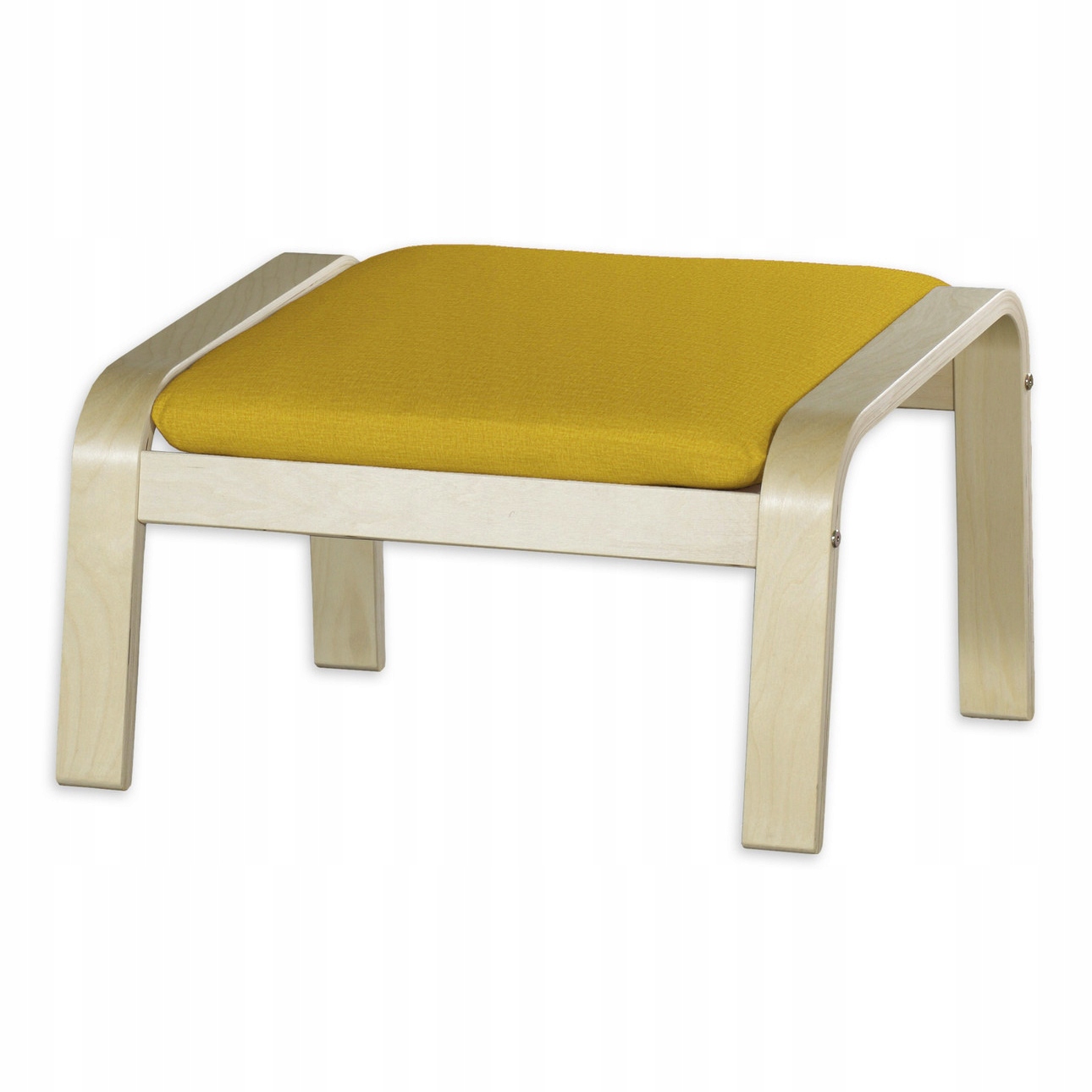 Dekoria Polštář na podnožku Poäng Ikea žlutý