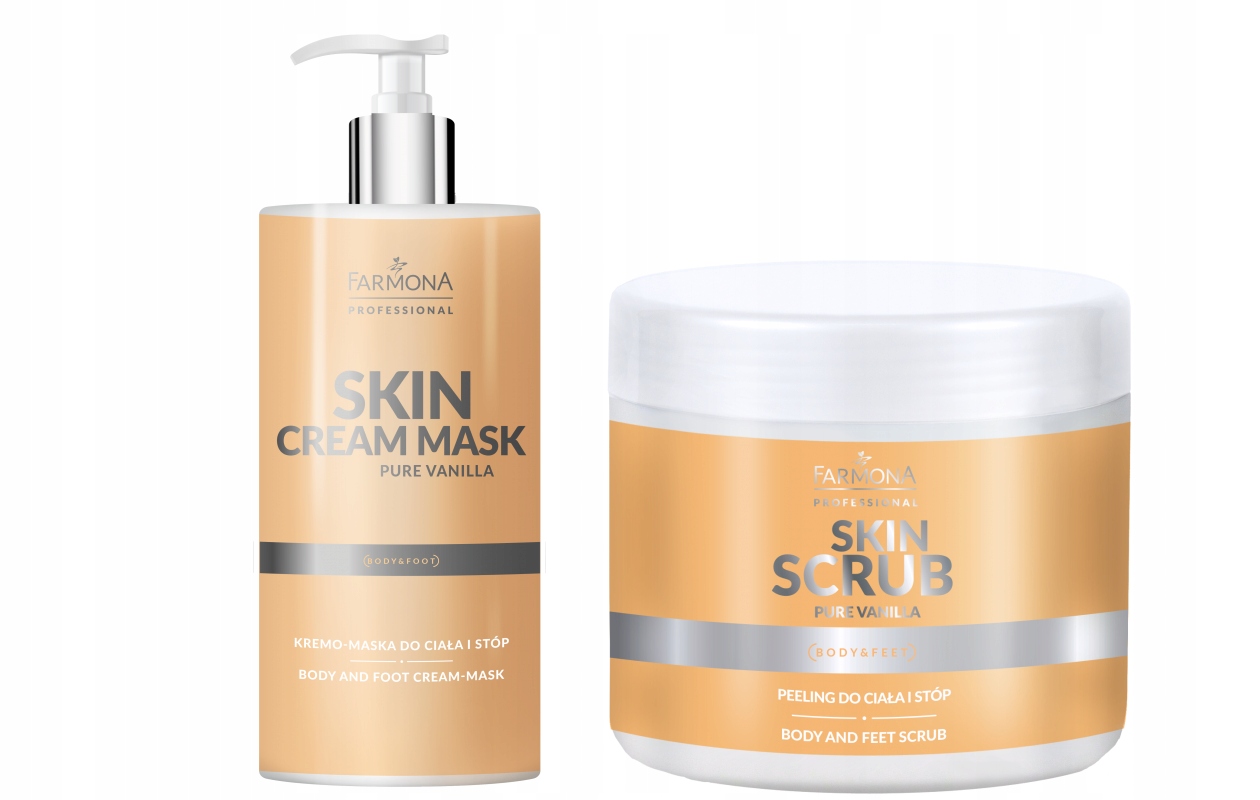 Farmona Skin Scrub & Cream Pure Vanilia 500 g 500 ml