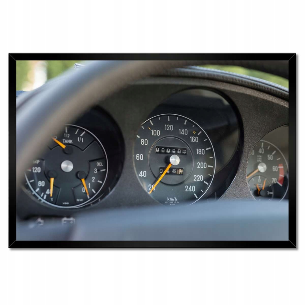 Plakáty v rámu 60x40 Mercedes 450 Slc Klasika