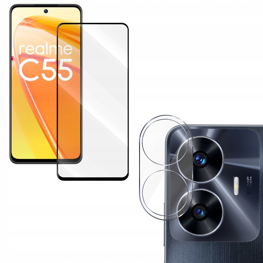 

Folia 5D Szkło Na Aparat Do Realme C55 4G