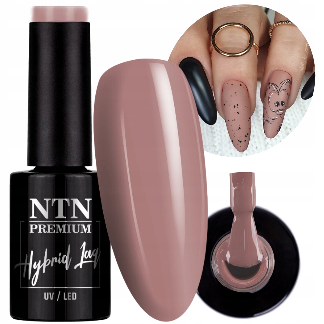 Ntn Premium Lakier hybrydowy do paznokci 119 Splash Collection