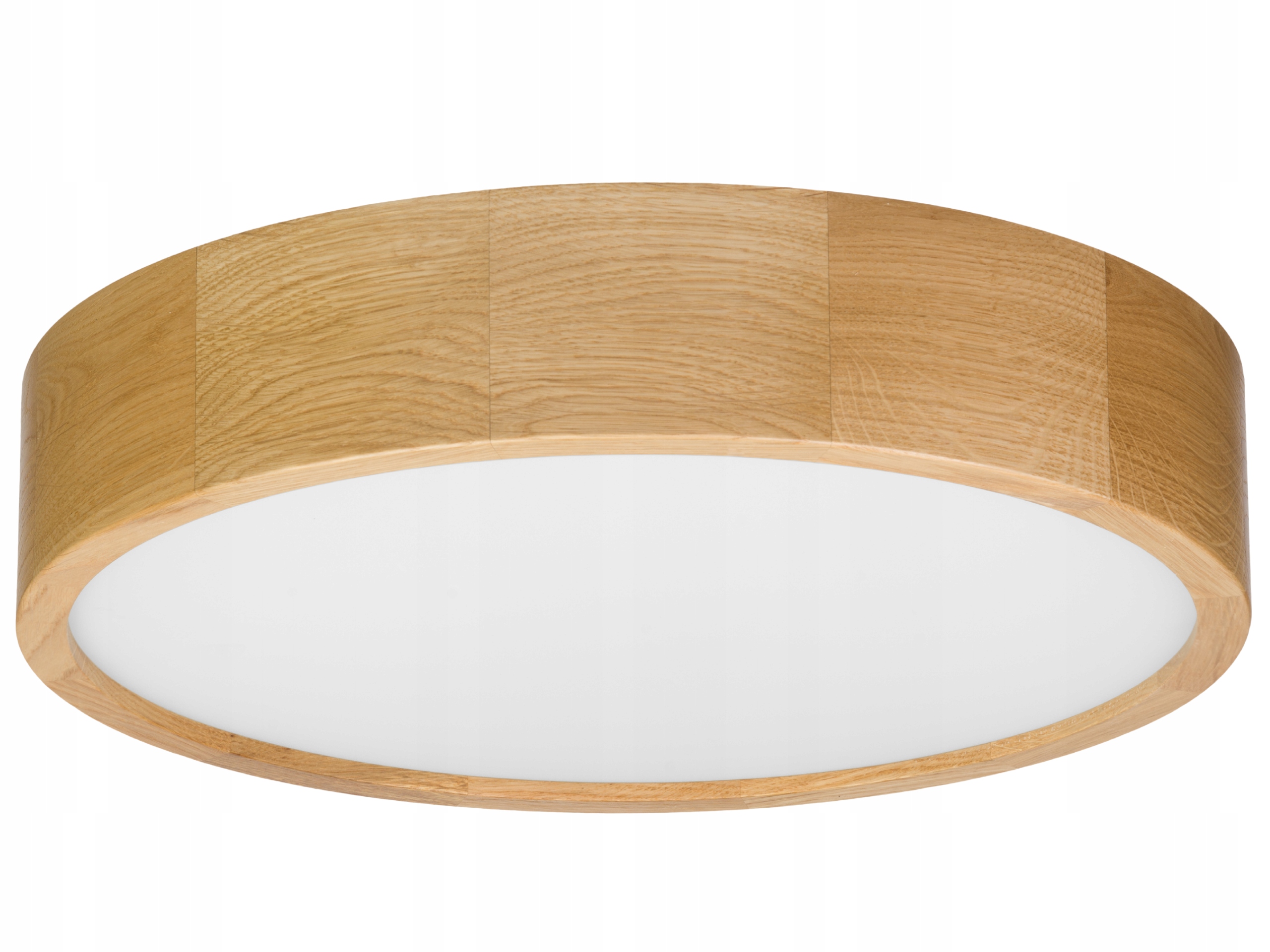 Lampa sufitowa drewniana Leja Plafon 2xE27 Dąb do salonu kuchni Stylowa